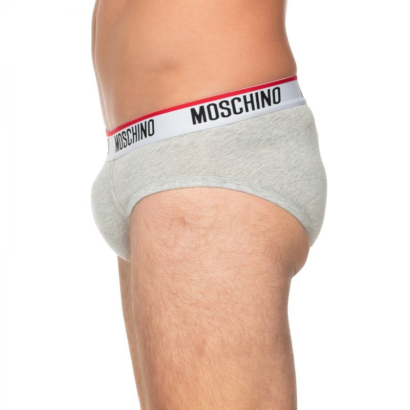 Boxerman_Herrenunterwäsche_Moschino_3-er Set_Slips_ Grau