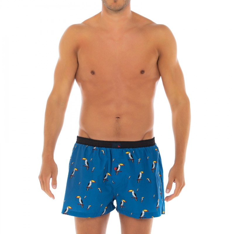Unabux_Boxershorts_Dunkelblau_mitMotiv