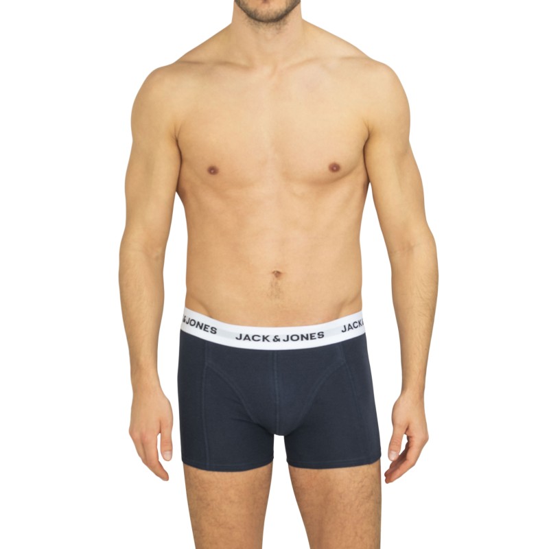 Jack & Jones 10-er Set Trunks Schwarz, Blau, Grün & Grau