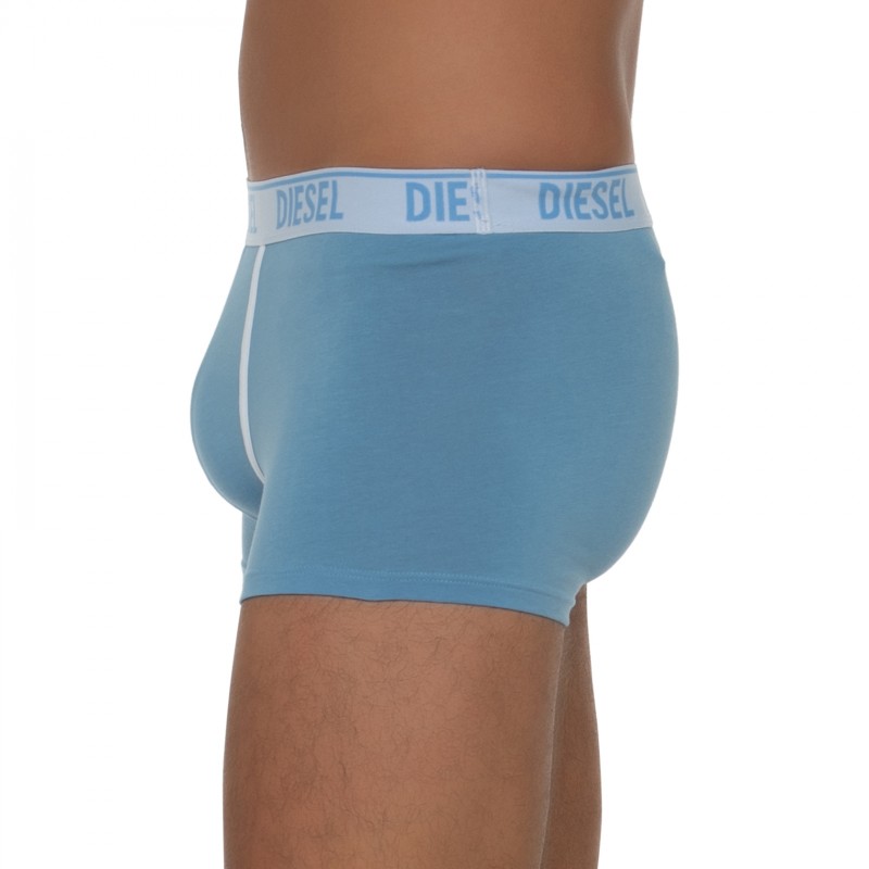 Boxerman_Herrenunterwäsche_Boxershorts_Diesel_2-er Set_Trunks_Dunkelblau Hellblau