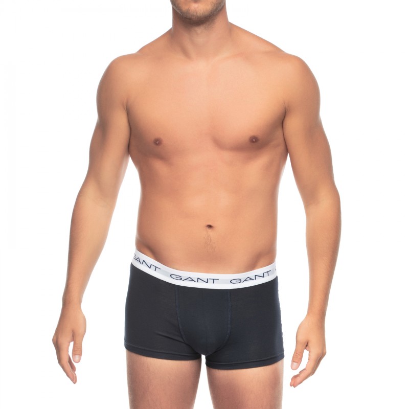 GANT_3-erSet_Trunks_Blau_mitverschiedenfarbigemWebbund