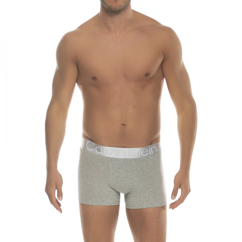 CalvinKlein_3-erSet_Trunks_Schwarz,Grau&Rosa