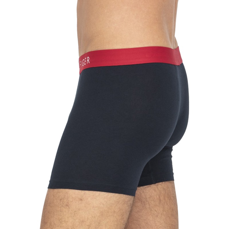 TommyHilfiger_3-erSet_Trunks_Blau_mitverschiedenfarbigemWebbund