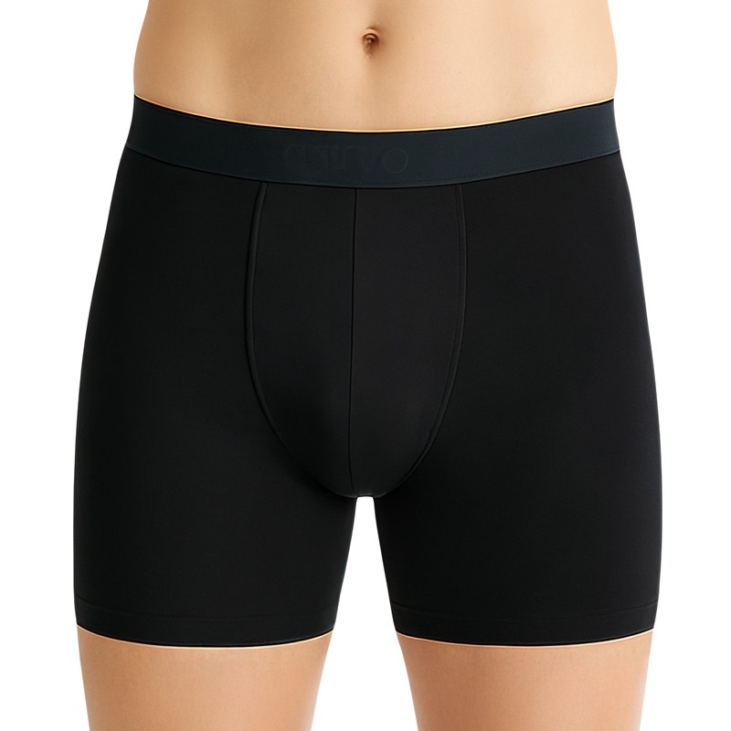 Boxerman_Hanro_Trunks_Schwarz