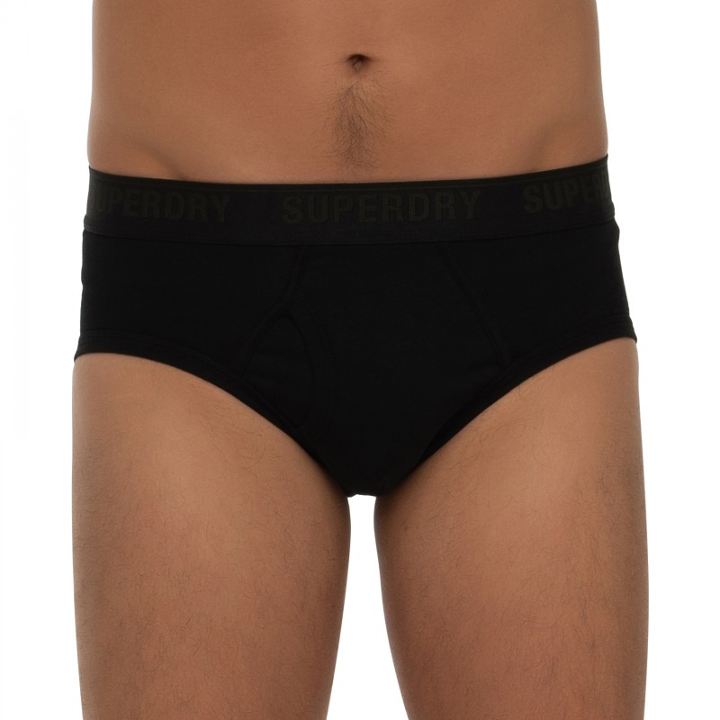 Boxerman_Herrenunterwäsche_Superdry_3-er Set_Slips_Grau