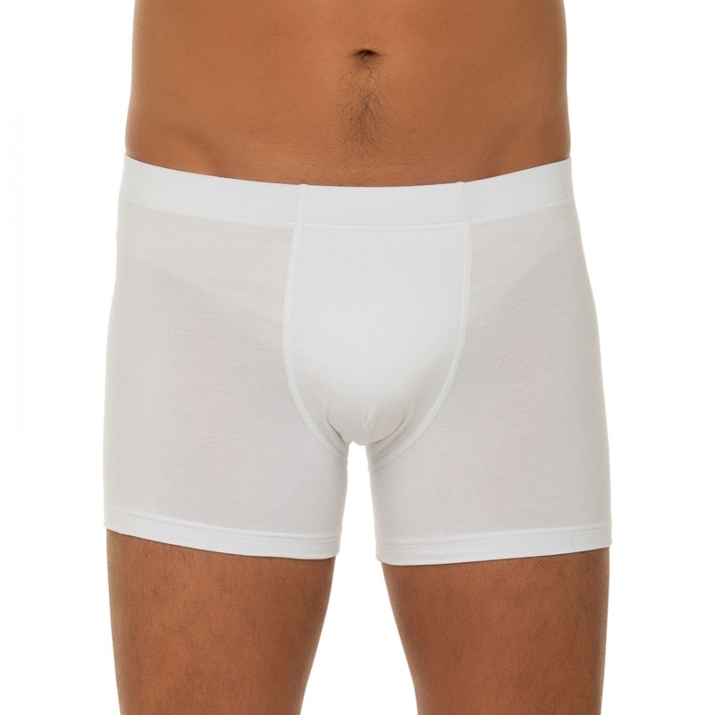 Boxerman_Herrenunterwäsche_Boxershorts_Seidensticker_3-er Set_Trunks_Weiß