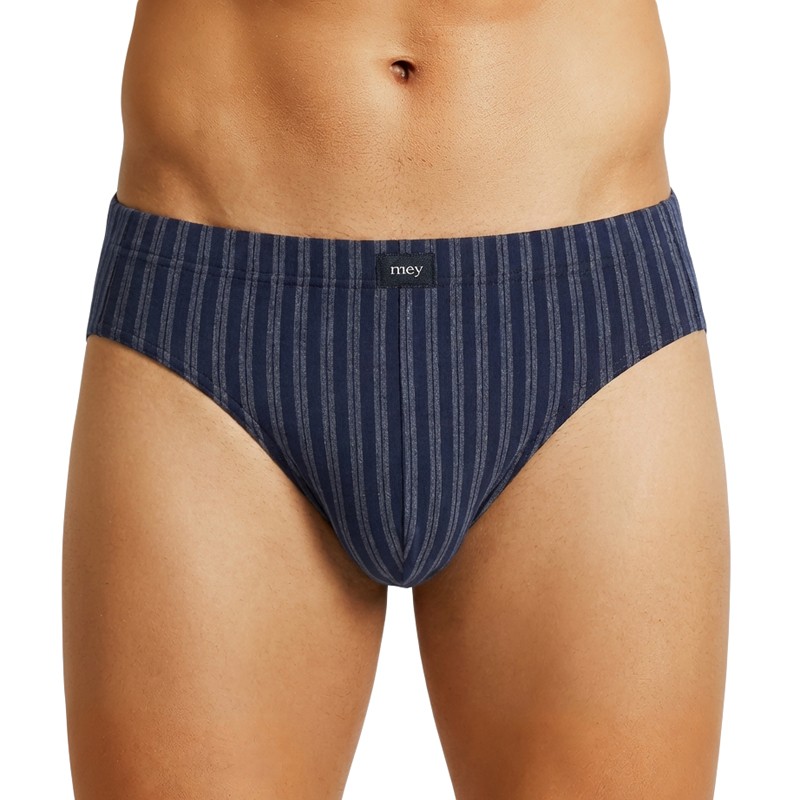 Mey Slip Dunkelblau mit Streifen günstig online kaufen