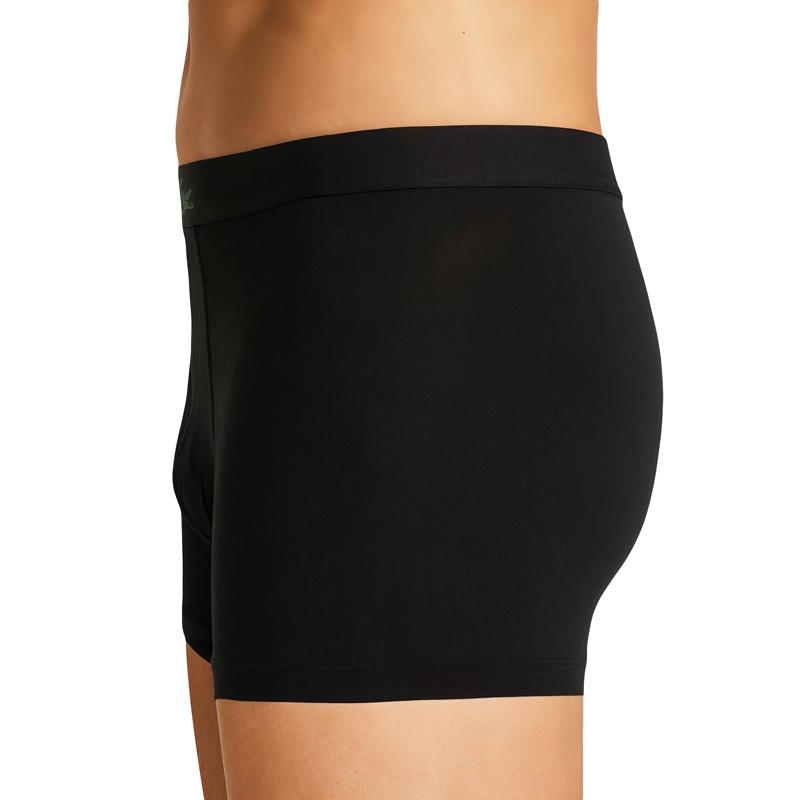 Lacoste 3-er Set Trunks Schwarz mit Krokodil-Logo