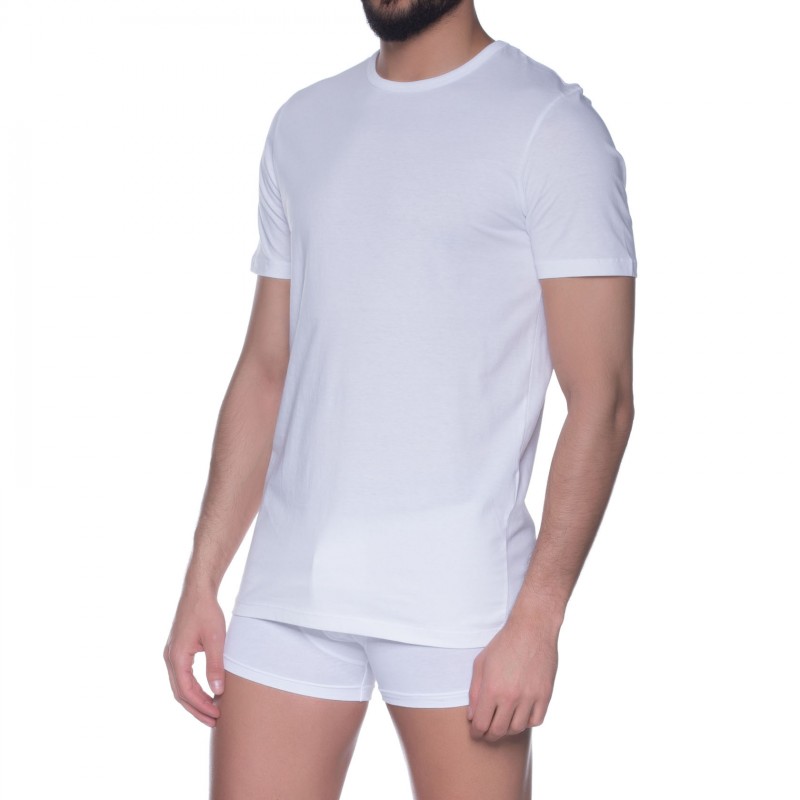 Jack & Jones_2-er Set_Crew Neck_T-Shirts_Weiß