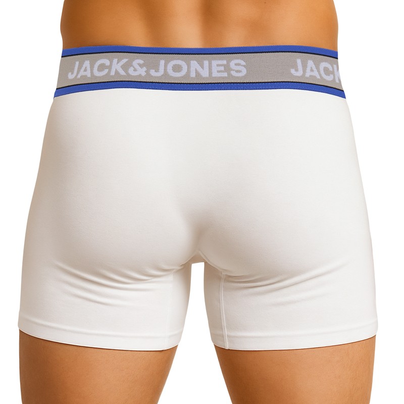 Jack & Jones_3-er Set_Trunks_Schwarz_Blau_Weiß