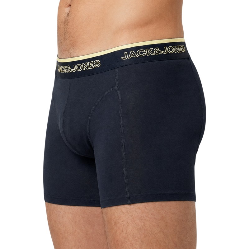 Jack & Jones 5-er Set Trunks Dunkelblau verschiedenfarbiger Bund