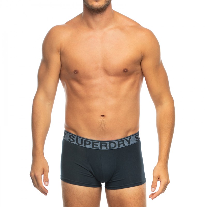 Superdry_2-erSet_Trunks_Blau