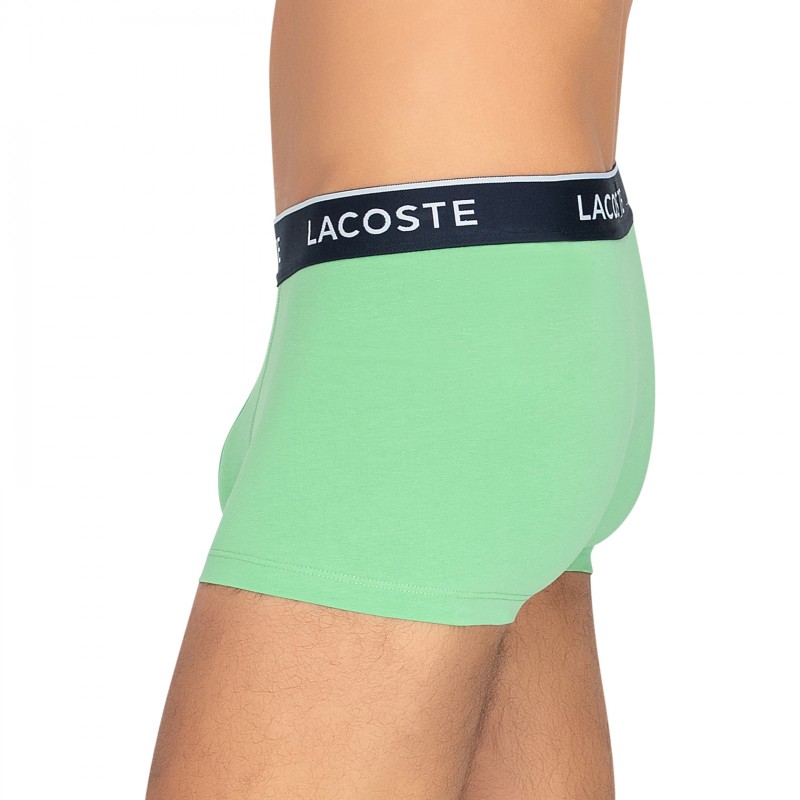 Lacoste_3-erSet_Trunks_Blau&Grün