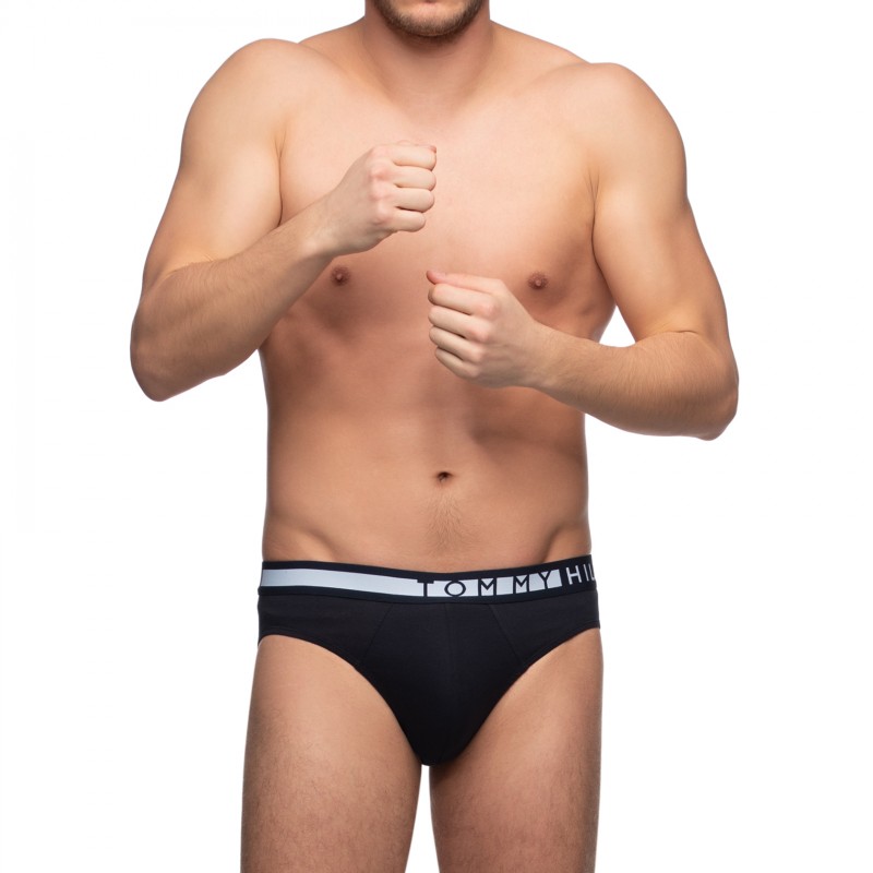 Boxerman_Herrenunterwäsche_Tommy Hilfiger_3-er Set_Slips_Dunkelblau