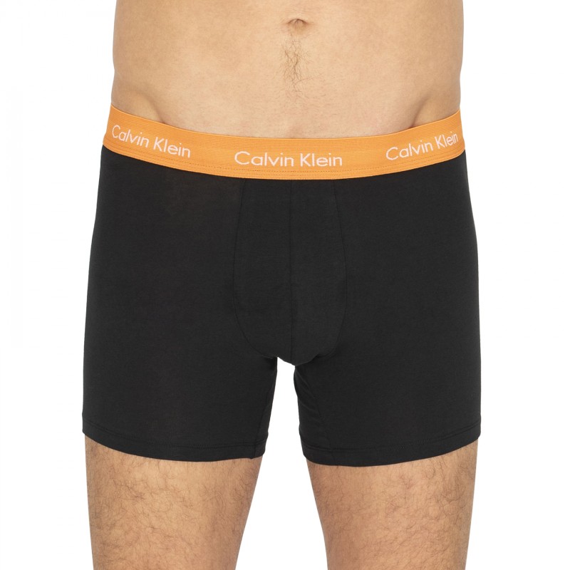 CalvinKlein_5-erSetBoxerBriefs_Schwarz_Priude_mitverschiedenfarbigemWebbund