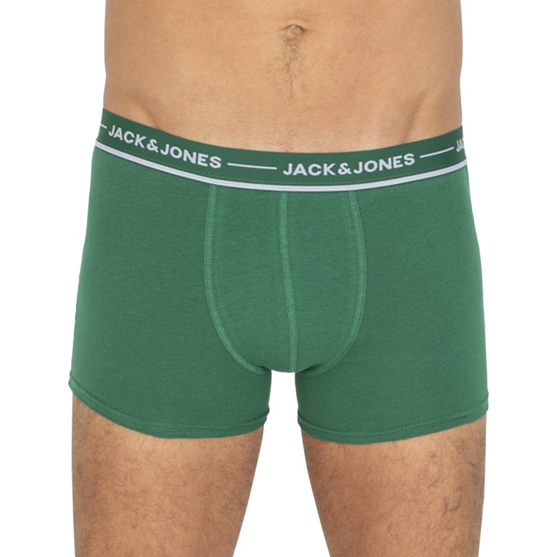 Jack & Jones_5-er Set_Trunks_Schwarz Blau Grün & Grau