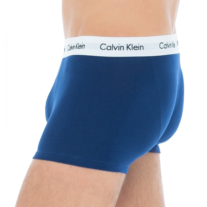 CalvinKlein_3-erSet_LowRise_Trunks_Grau,Pink&Lila