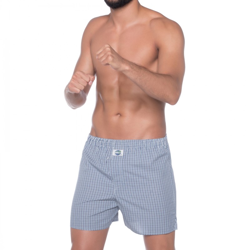 D.E.A.LInternational_Boxershorts_Blau&Weiß_kariert