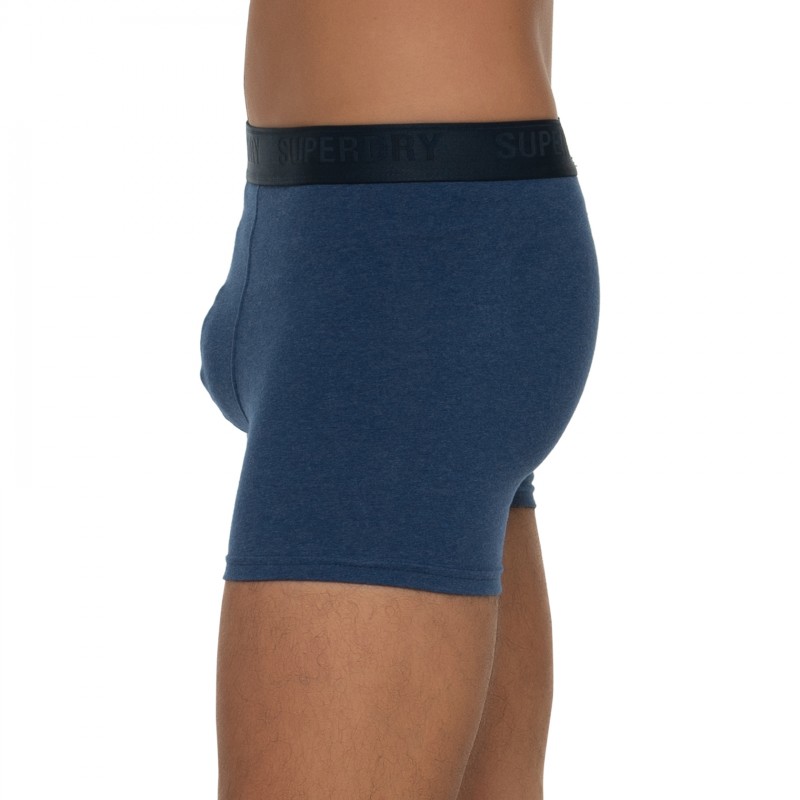 Boxerman_Herrenunterwäsche_Boxershorts_Superdry_2-er Set_Sport Boxer_Blau