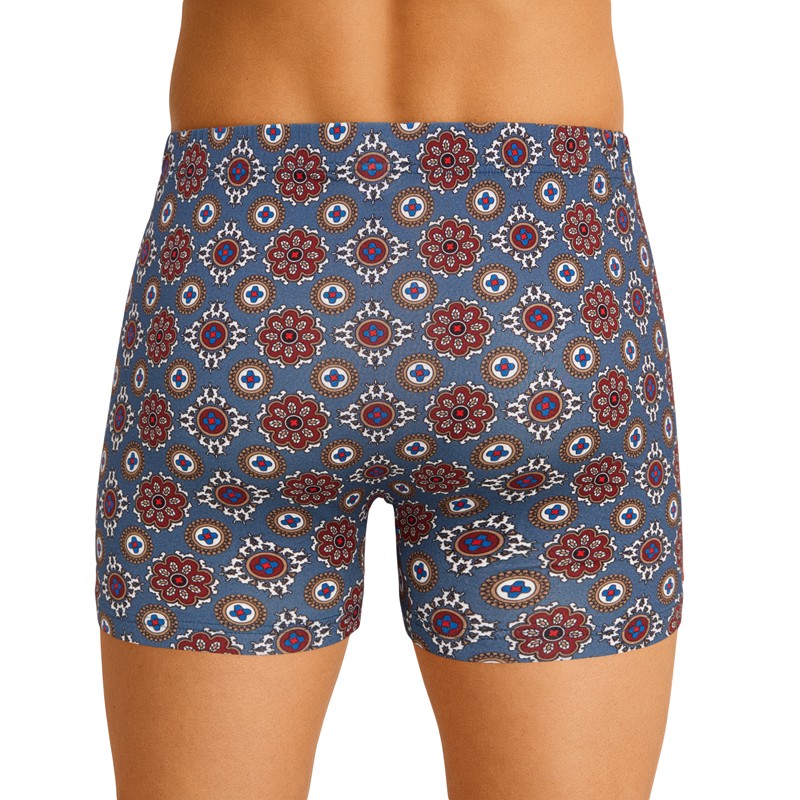 Boxerman_Mey_Trunk_Shorty_mehrfarbig_mit_Retro_Print