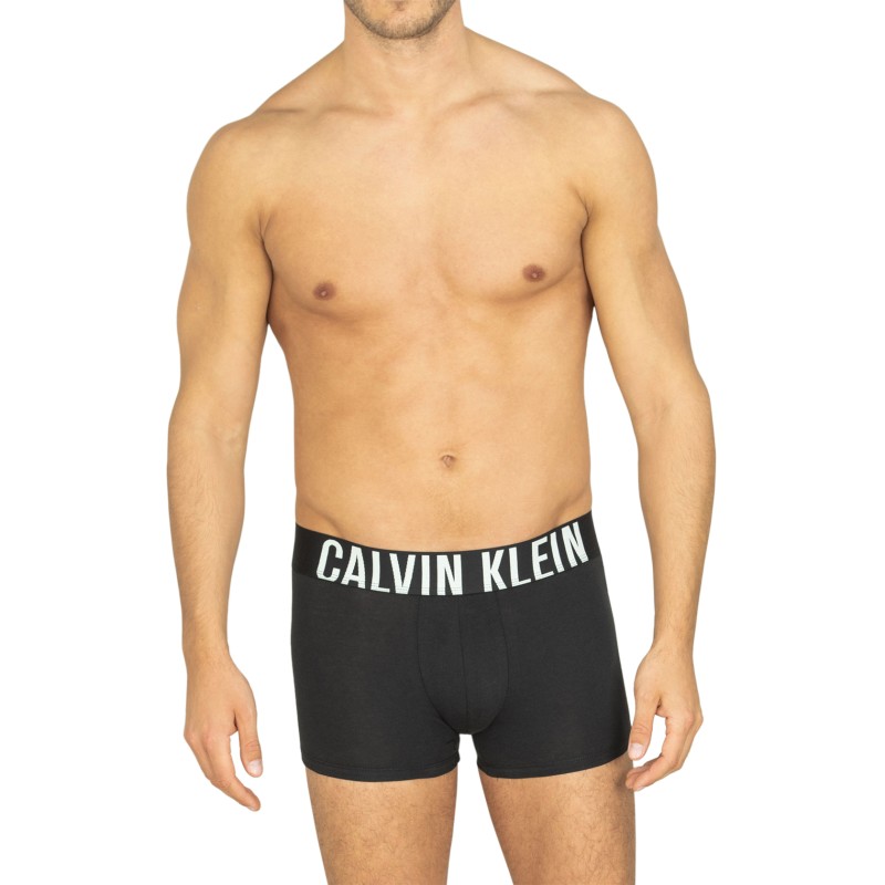 Calvin Klein 3-er Set Boxer Briefs Schwarz mit verschiedenfarbigem Webbund
