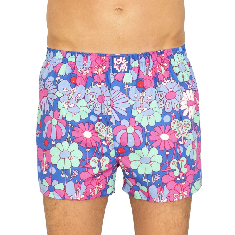 Lousy Livin Boxershorts 2-er Set Blau & Pink mit Motiv