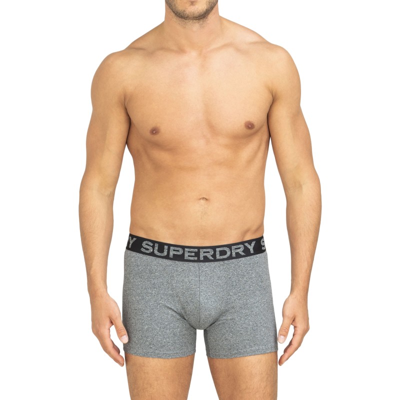 Superdry_3-erSet_Trunks_Schwarz,Orange&Grau