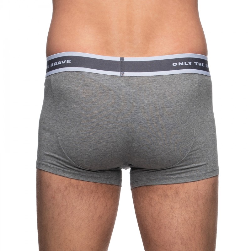Boxerman_Herrenunterwäsche_Boxershorts_Diesel_3-er Set_Trunks_Schwarz Grau & Weiß