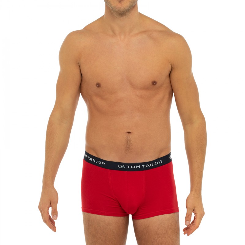 TomTailor_3-erSet_Trunks_Blau, Rot&Grün