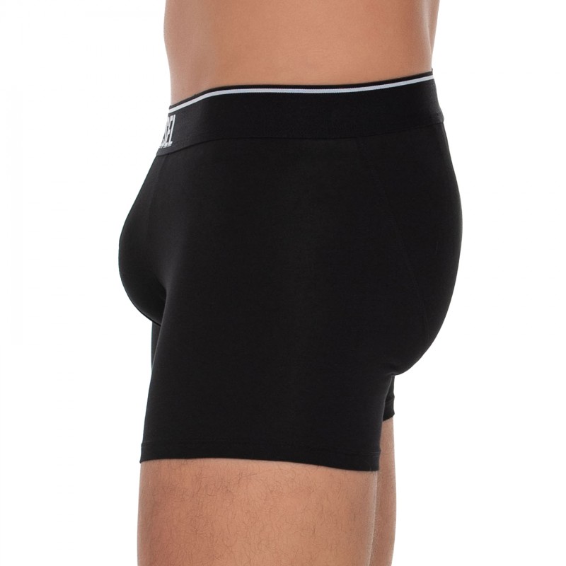 Boxerman_Herrenunterwäsche_Boxershorts_Diesel_3-er Set_Trunks_Schwarz & Grau