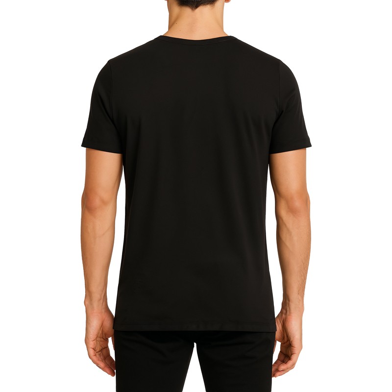 Lacoste_3-er Set_T-Shirts_Schwarz