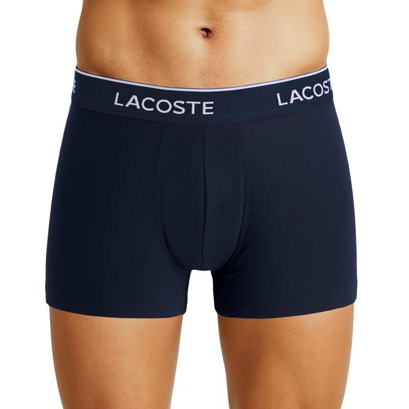 Boxerman_Herrenunterwäsche_Boxershorts_ Lacoste_5-er Set_Trunks_Dunkelblau