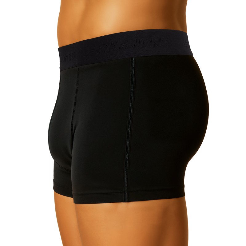 Jack & Jones 3-er Set Trunks Schwarz