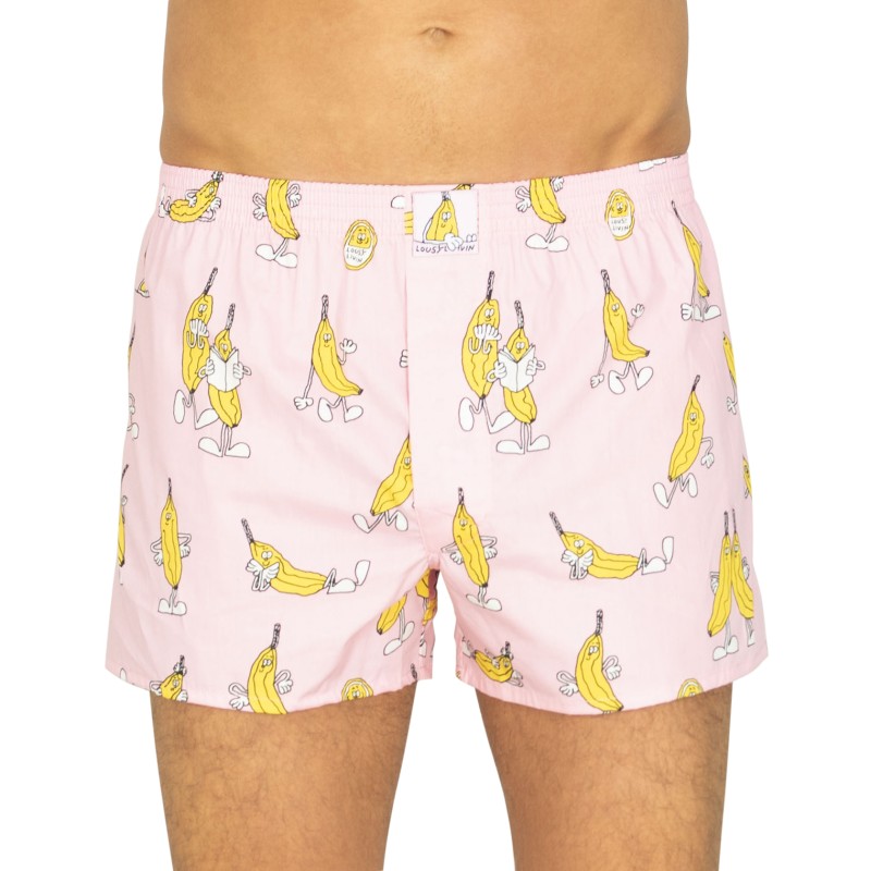 Lousy Livin Boxershorts 2-er Set Blau & Pink mit Motiv