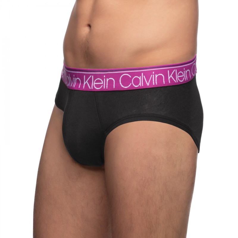 Boxerman_Herrenunterwäsche_Boxershorts_Calvin Klein_3-er Set_Slips_Schwarz