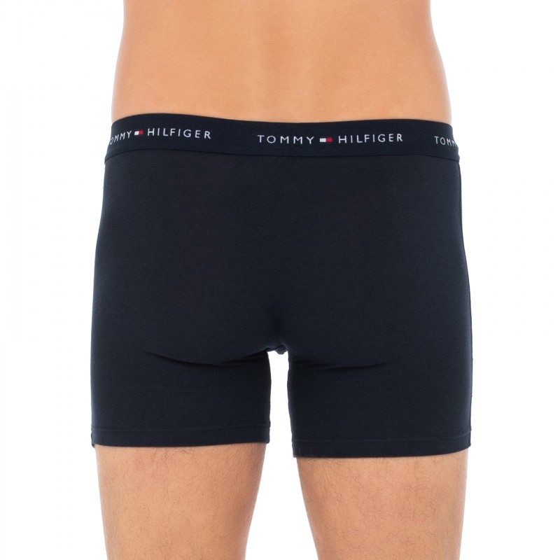 TommyHilfiger_3-erSet_BoxerBriefs_Dunkelblau_mitverschiedenfarbigemWebbund