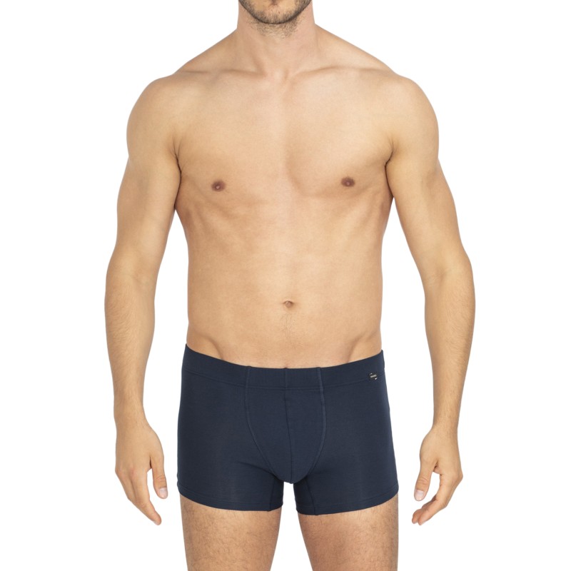 Hanro_2-erSet_Trunks_Blau