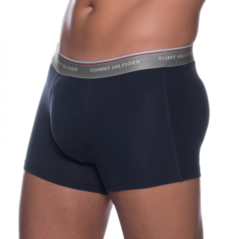 Boxerman_Boxershorts_Herrenunterwäsche_Tommy Hilfiger_3-er Set_Trunks_Blau