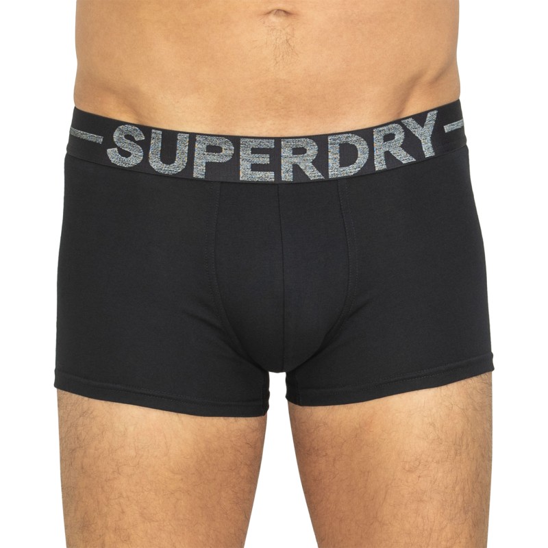 Superdry 3-er Set Trunks Schwarz
