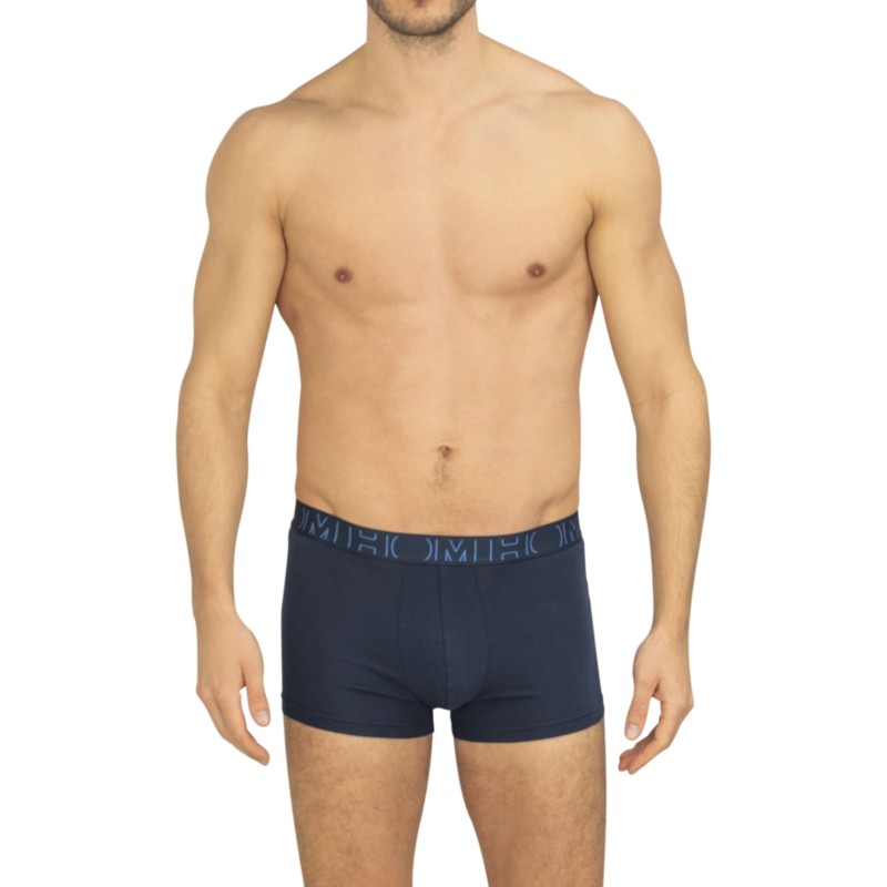 HOM_3-erSet_Trunks_Blau&_Blau_mit_Muster