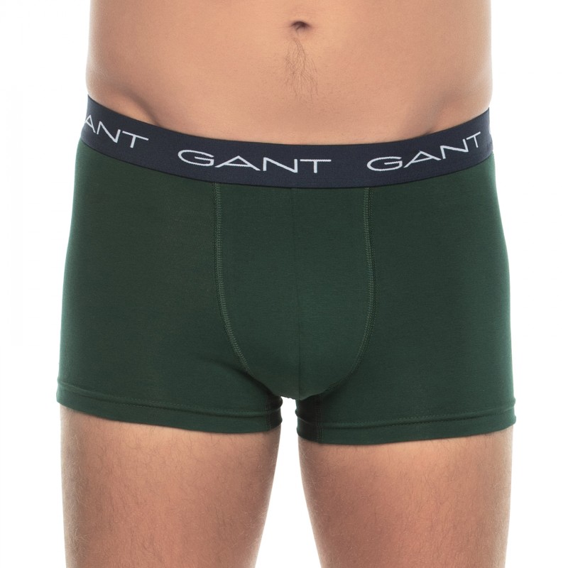 GANT_3-erSet_Trunks_Blau&Grün