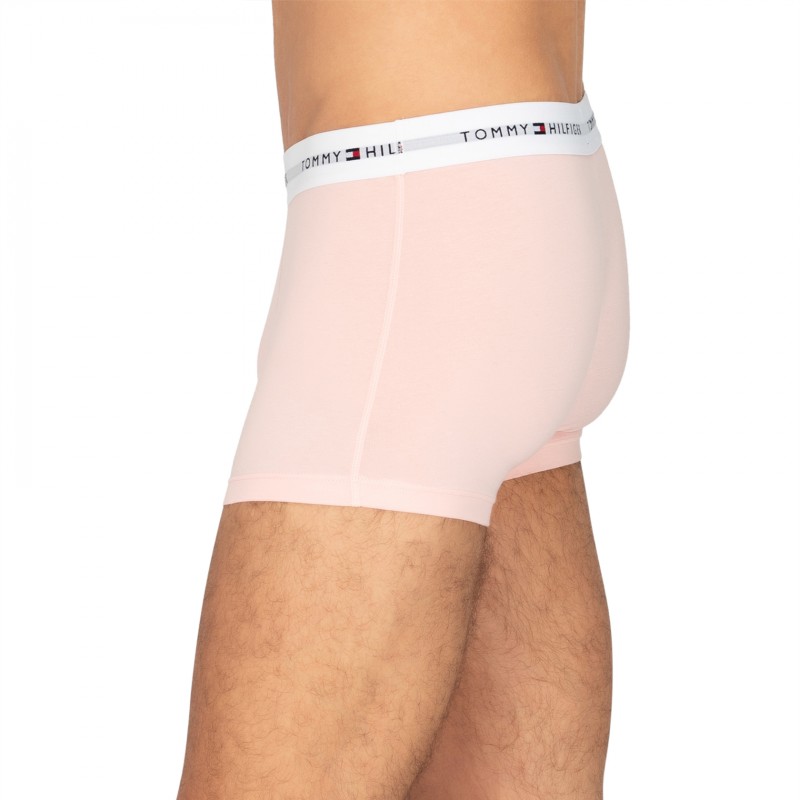 TommyHilfiger_3-erSet_Trunks_Grün,Hellblau&Rosa