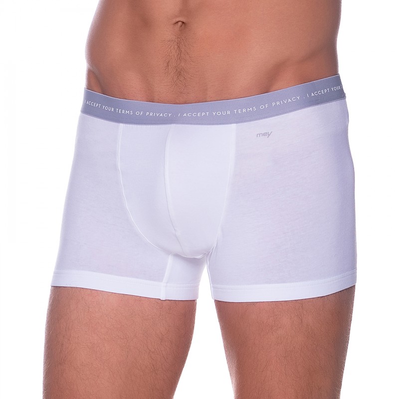 Boxerman_Boxershorts_Herrenunterwäsche_Trunks_Mey_Shorty_Weiß