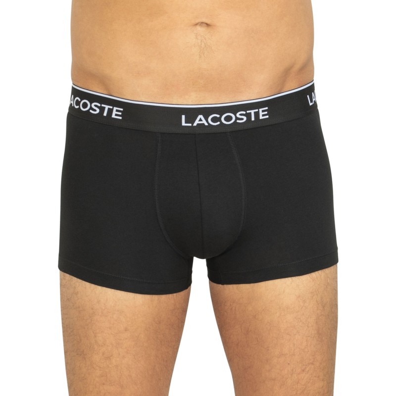 Boxerman_Herrenunterwäsche_Boxershorts_ Lacoste_3-er Set_Trunks_Schwarz