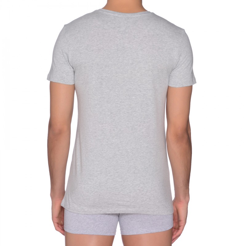 Diesel_V-Neck T-Shirt_grau_3