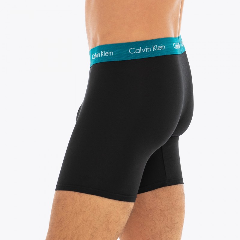 CalvinKlein_3-erSet_BoxerBriefs_Schwarz_verschiedenfarbigerWebbund