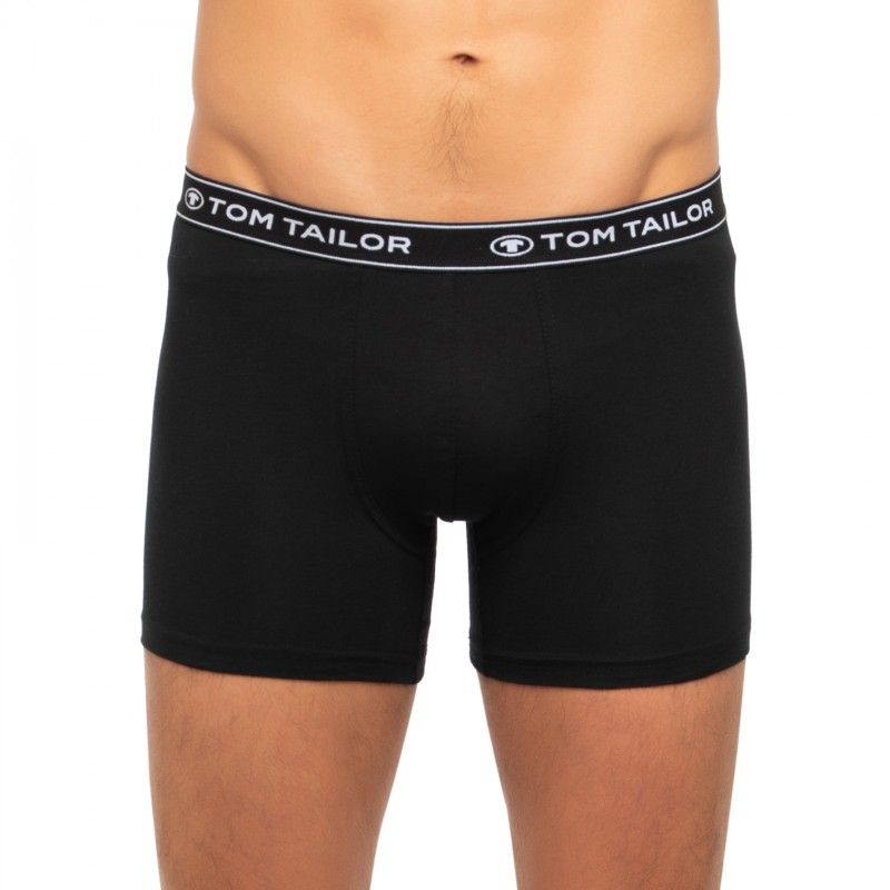 Boxerman_Herrenunterwäsche_Boxershorts_Tom Tailor_3-er Set_Long Pants_Schwarz
