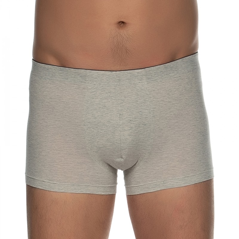 Boxerman_Herrenunterwäsche_Boxershorts_Hanro_Trunks_Grau