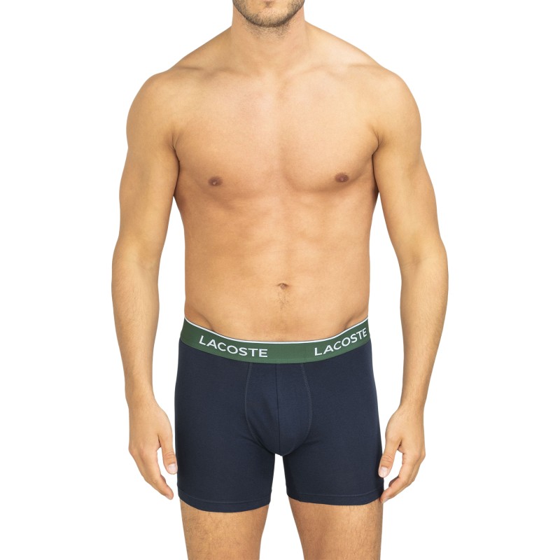 Lacoste_3-erSet_Trunks_Blau_mitverschiedenfarbigemWebbund