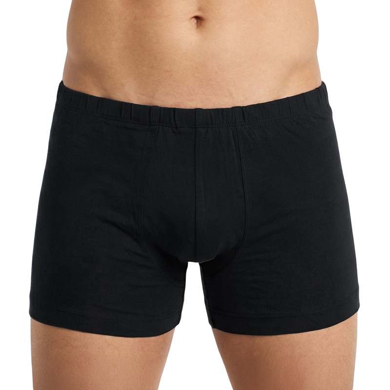 Schiesser_2-er Set_Shorts_Blau_gestreift_Schwarz